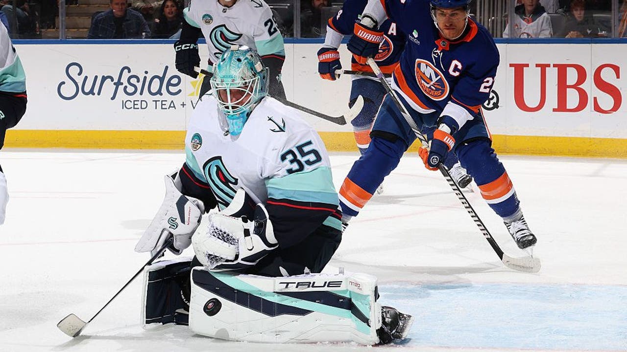 Kraken lose 1-0 in shootout to Islanders | FOX 13 Seattle
