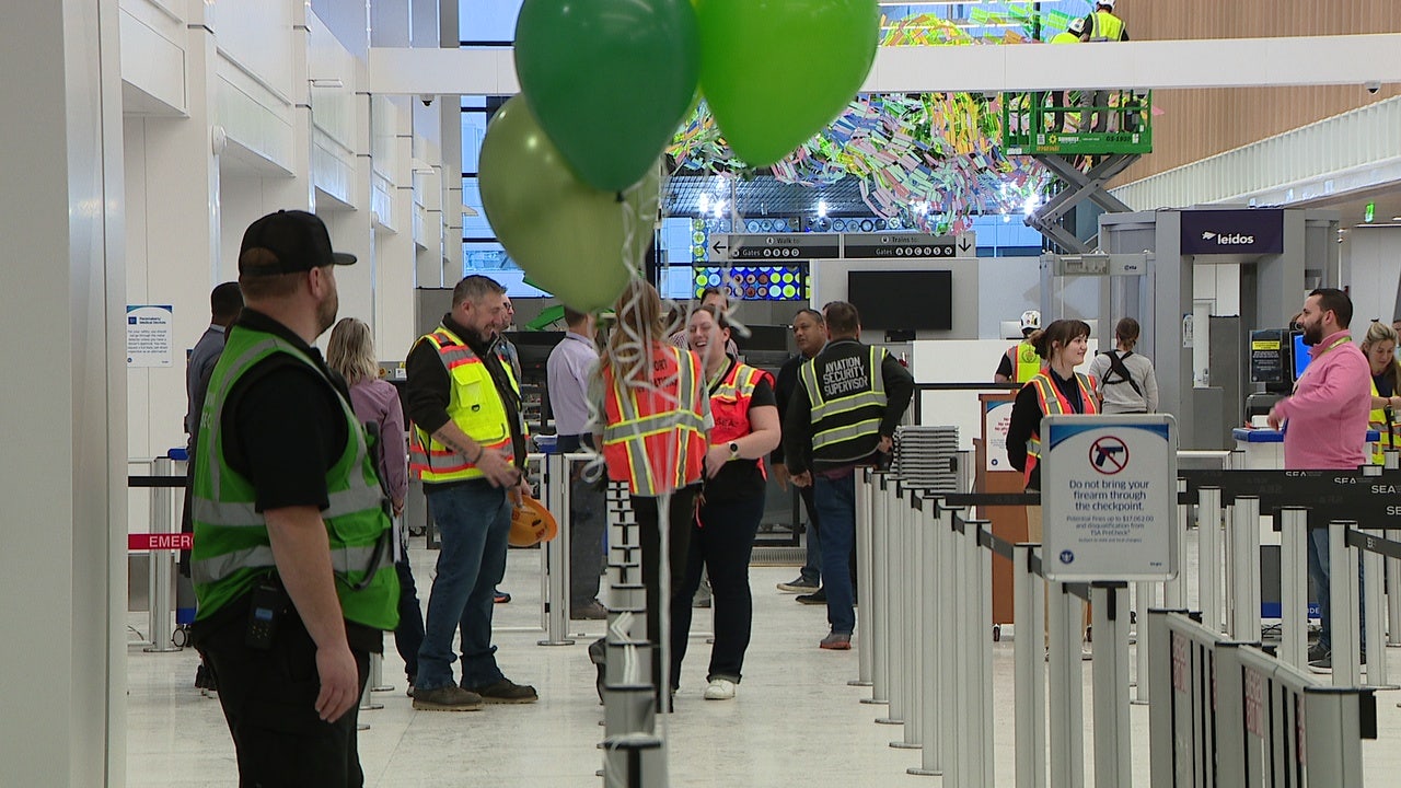 Seattle airport security checkpoint 6 reopens