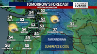 Seattle weather: A few morning showers, drier afternoon Friday