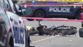 Police pursuit ends in deadly motorcycle crash in Lakewood, WA