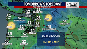 Seattle weather: Early chance Thursday, afternoon sunbreaks