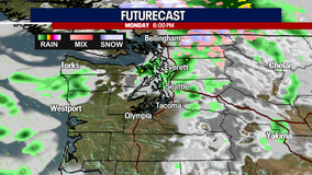 Soggy Seattle weather continues Monday ahead dry-up