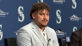 Josh Naylor: "Super thankful to be back" with Seattle Mariners