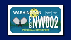 New WA license plate honors pickle ball history