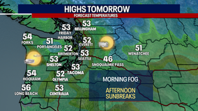 Seattle weather: Dry and partly cloudy Veterans Day