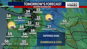 Seattle weather: A few morning showers, drier afternoon Friday