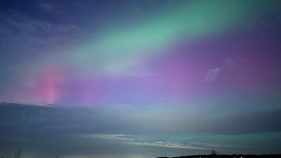 Northern lights visible in WA, possible in OR this week
