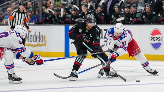 Will Cuylle goal in OT sinks Seattle Kraken in 3-2 loss to Rangers