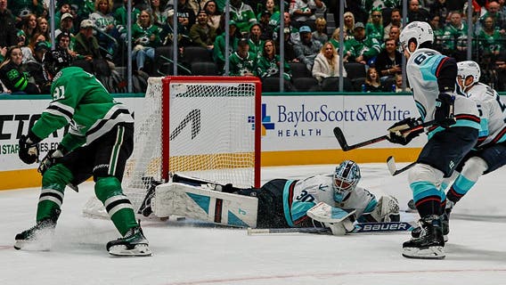 Seattle Kraken lose 2-1 to Stars on Tyler Seguin's first period goal