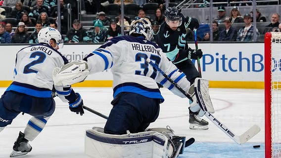 Jordan Eberle scores twice as Seattle Kraken beat Jets 5-3