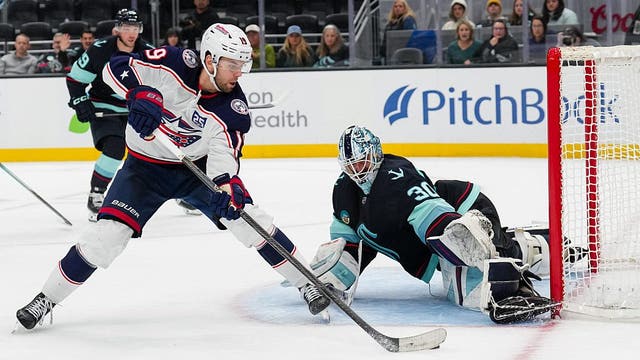 Seattle Kraken squander great Matt Murray outing, fall 2-1 to Blue Jackets in shootout