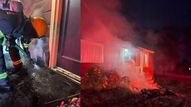 Crews investigate early morning farmhouse fire in Snohomish, WA