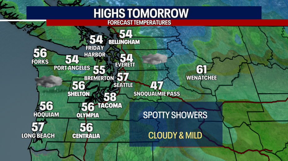 Tomorrow's Highs