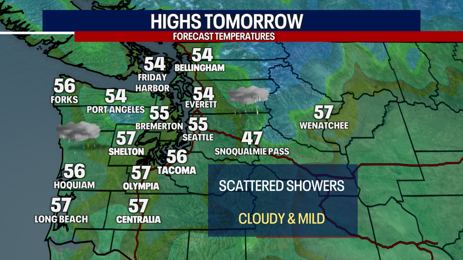 Tomorrow's Highs
