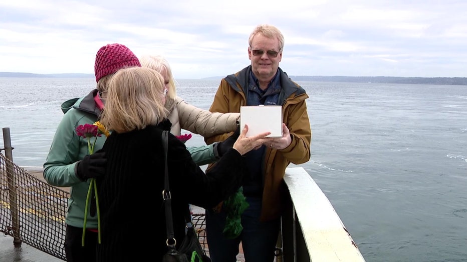 WA State Ferry memorial service