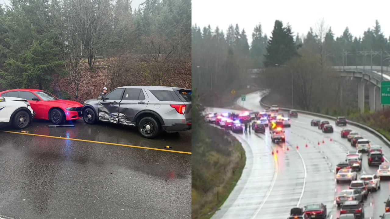 Man charged in WA trooper carjacking, I-5 pursuit