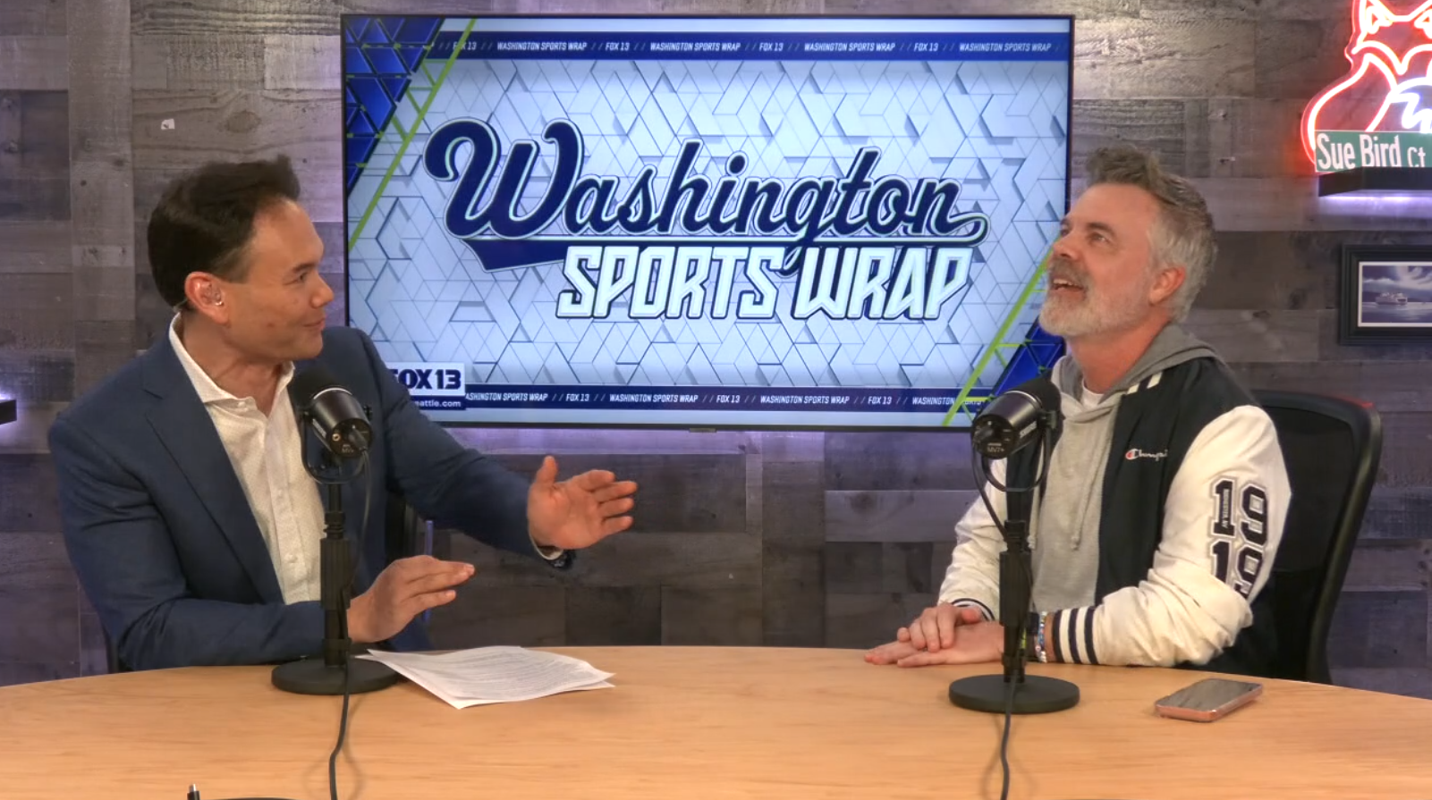 Bender promotes "One Big Give" Seattle Children's Radiothon, talks Seahawks and does trivia!