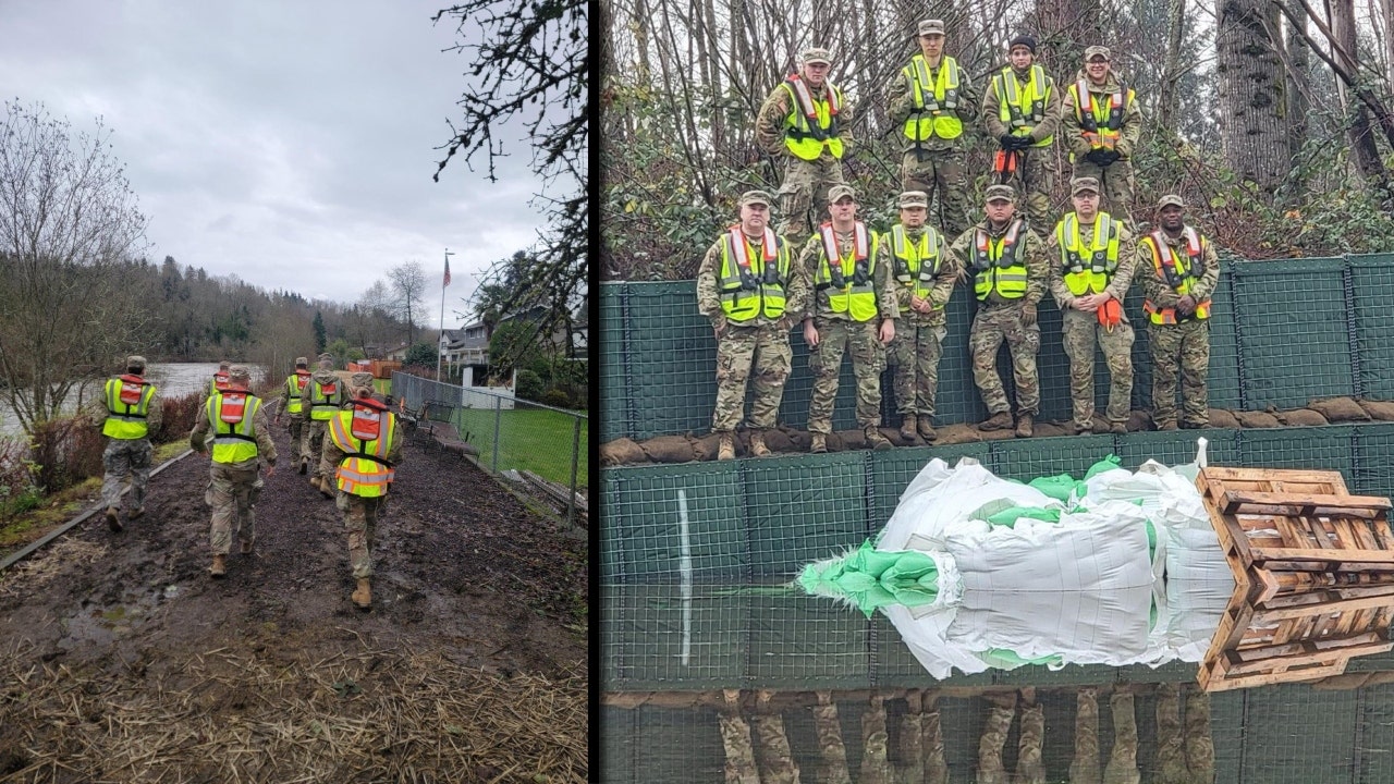 National Guard patrolling WA levees through holidays