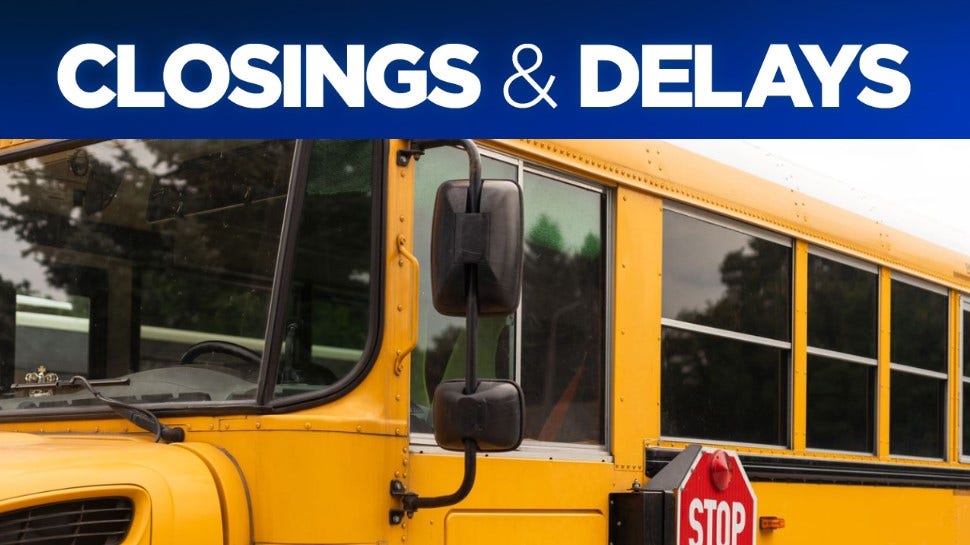 School closures: Track closings, delays in western WA for Tuesday, Dec. 9