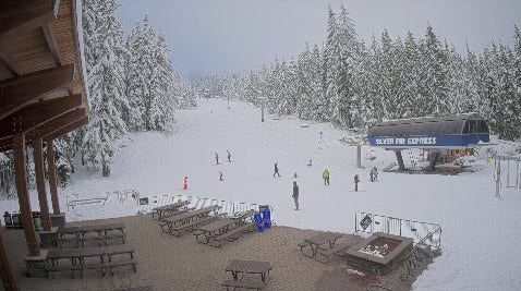 Snoqualmie Pass opening Tuesday as WA snow finally builds up