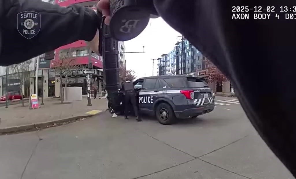 Seattle police release bodycam video in fatal shooting of armed man