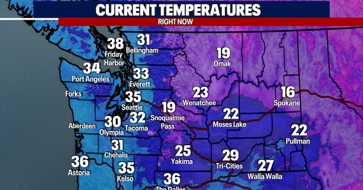 Current Weather Seattle Seattle dry streak continues with chilly workweek start | FOX 13 Seattle