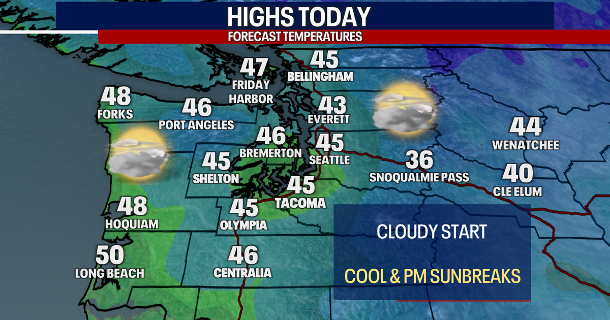 Rain returns to Seattle area on Thursday | FOX 13 Seattle