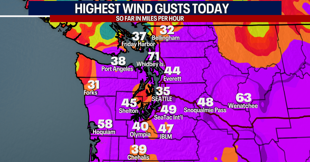Strong winds, flooding and mountain snow in WA | FOX 13 Seattle