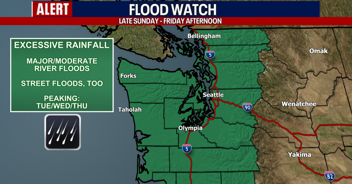 Heavy Rain and Gusty Winds on Monday | FOX 13 Seattle