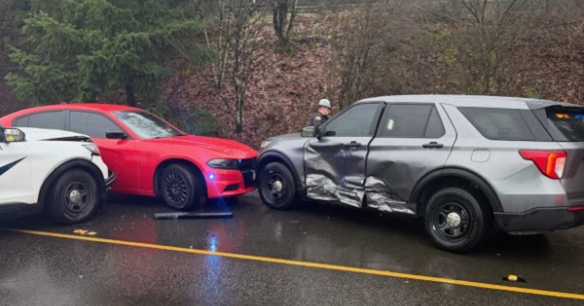 Suspect pushes WA trooper down, steals patrol vehicle | FOX 13 Seattle