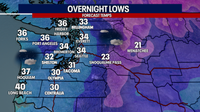 Seattle Weather: Cold and Dry to Start the Week