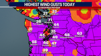 Seattle weather: Winds, flooding and mountain snow