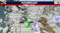 Seattle weather: Few early showers, drier afternoon Tuesday