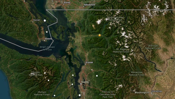 2.9-magnitude earthquake felt near Concrete, WA