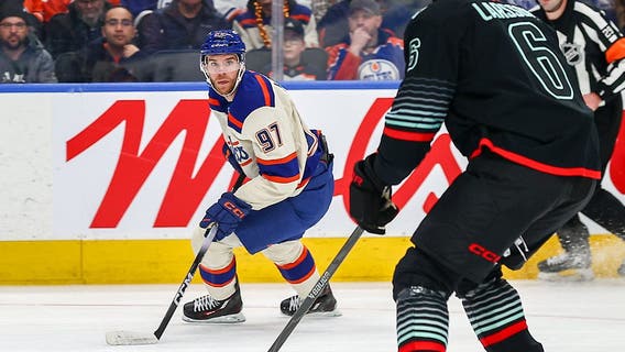 Connor McDavid hat trick buries Seattle Kraken in 4th straight loss, 9-4, to Oilers