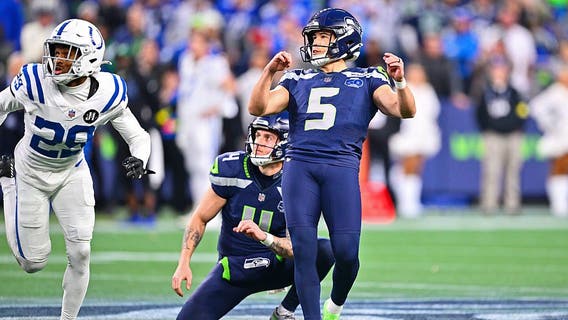 Jason Myers converts team record six field goals as Seattle Seahawks survive Colts 18-16