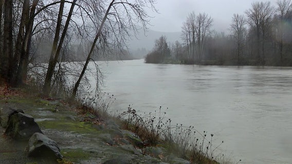 Ongoing WA flooding exposes dangers of Mount St. Helens sediment buildup