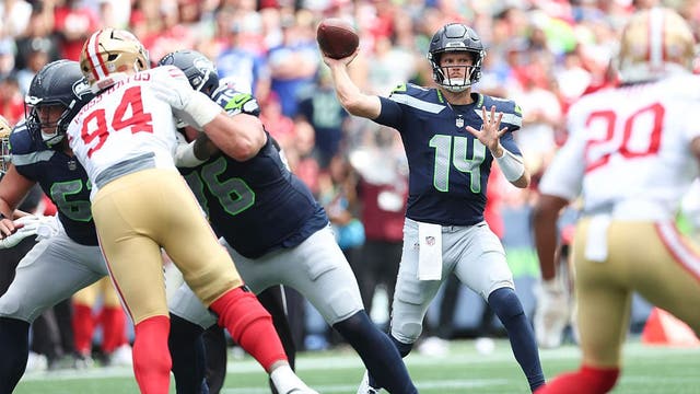 Seattle Seahawks and San Francisco 49ers Week 18 matchup scheduled for Saturday night