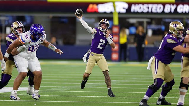 Washington rolls to 38-10 victory over Boise State in LA Bowl