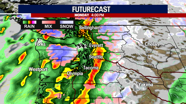 Gusty weather possible in Seattle for Christmas Eve