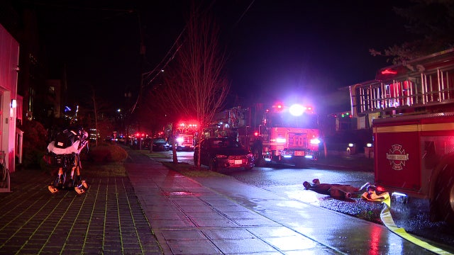 Power lines spark large house fire in Seattle's Central District