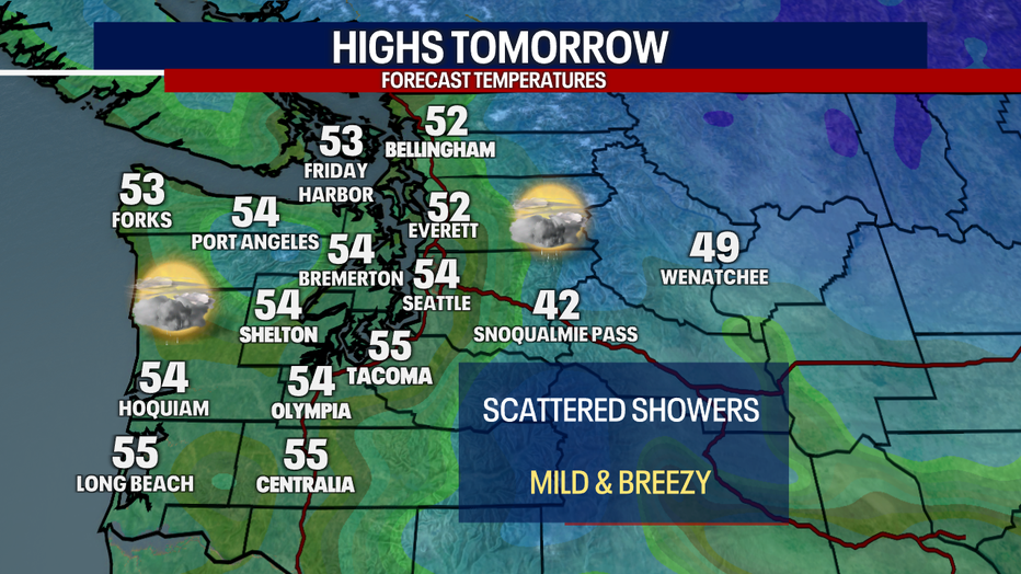 Tomorrow's Highs