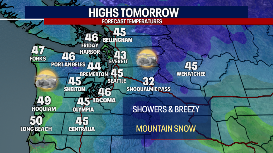 Tomorrow's Highs