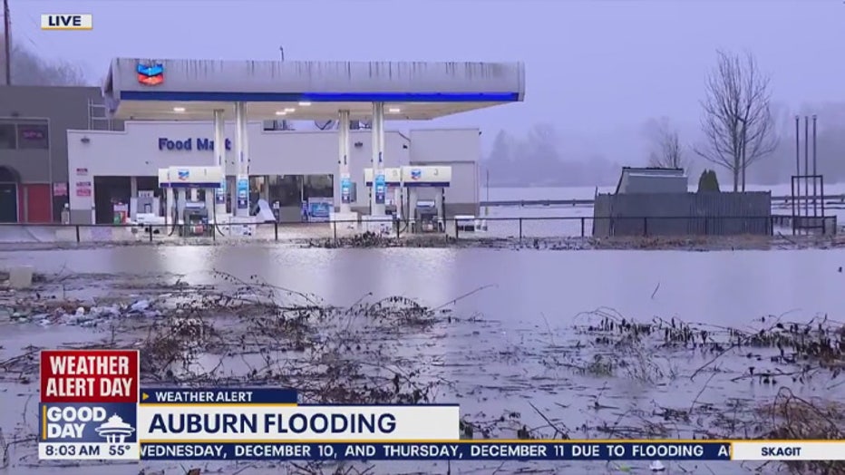 Flooding in Auburn WA