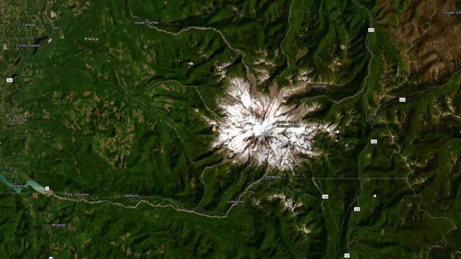 Seismologists measured a 2.5-magnitude earthquake near Ashford, Washington on Thursday evening.