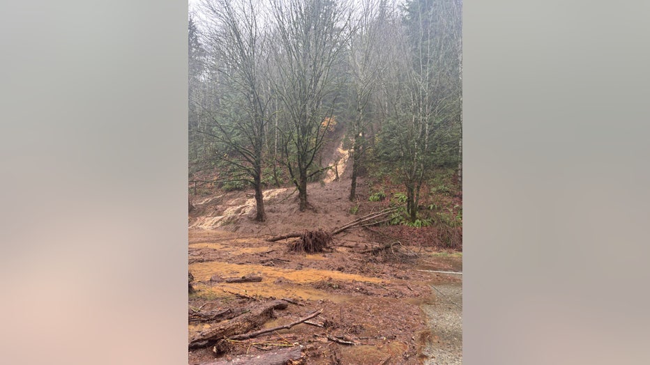 Mudslide that caused eastbound I-90 closure Wednesday