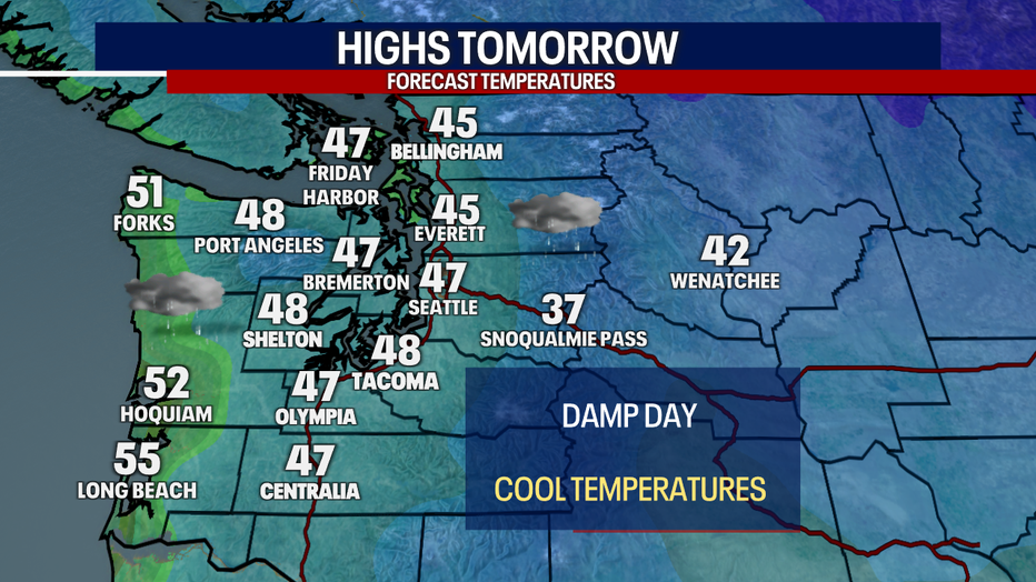 Tomorrow's Highs