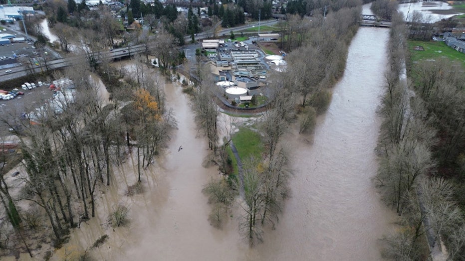 Flooding in Sumner Washington