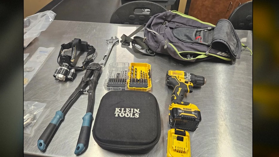 Shoreline storage unit attempted break-in