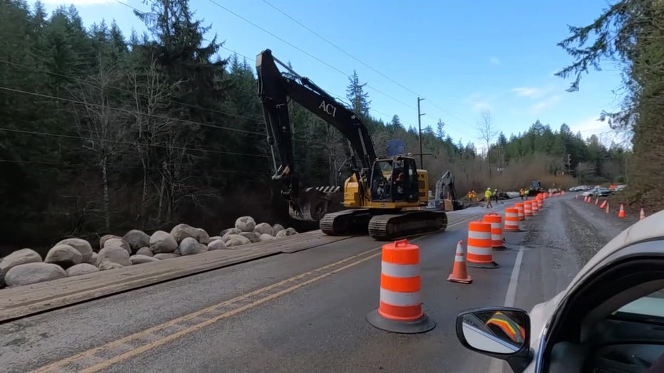 SR 410 White River washout repairs
